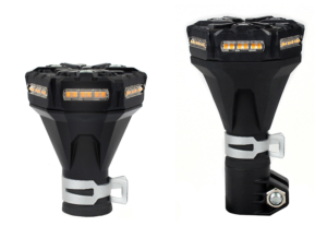 MicroBright Pole mount amber LED Beacon