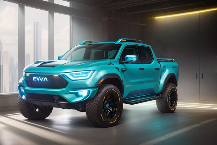 EWA EV TRUCK CONCEPT LIGHTING