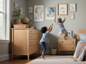 Child jumping off dresser - counter weight for safety