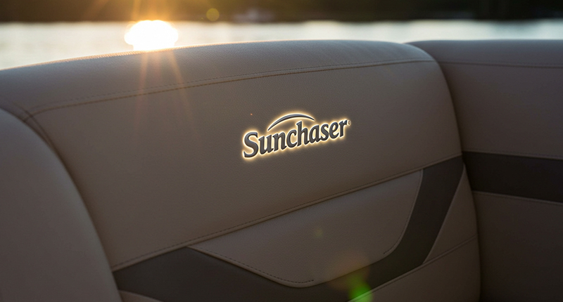 Marine seat emblem light